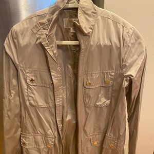 BEIGE MICHAEL KORS RAIN COAT